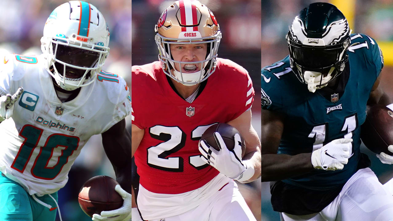 Ranking the NFL's top five playmaker groups; plus, a theory on the trading  frenzy and an overlooked coach