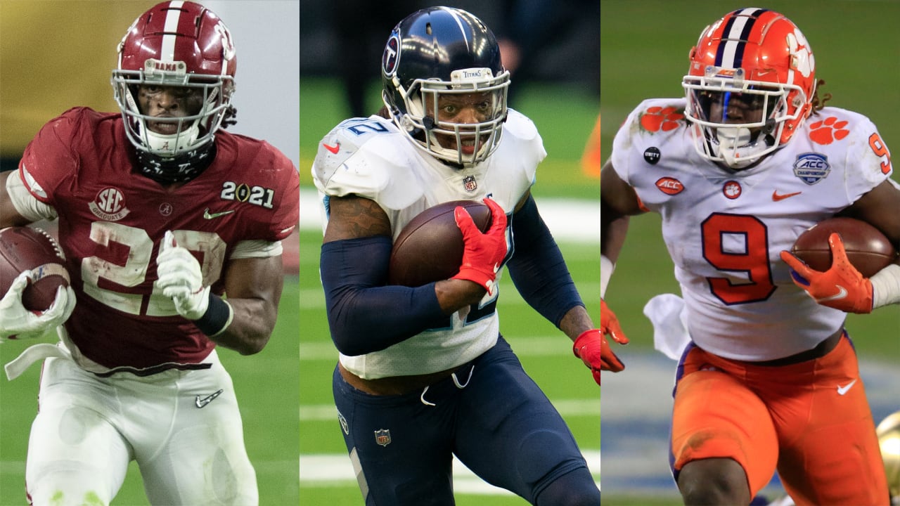 Derrick Henry says RBs Najee Harris, Travis Etienne should both be