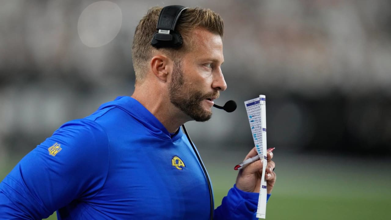 S—-, Man!' Los Angeles Rams Coach Sean McVay Reveals Reaction to