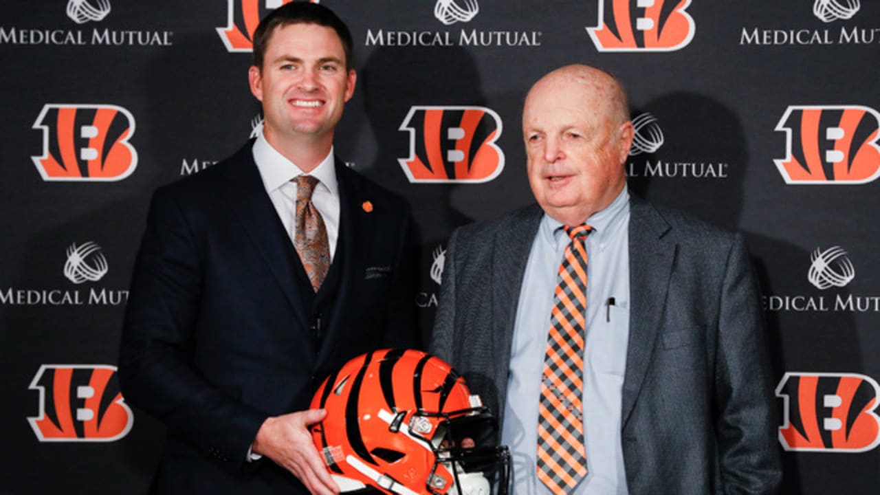 Zac Taylor Is Introduced As Cincinnati Bengals Head Coach