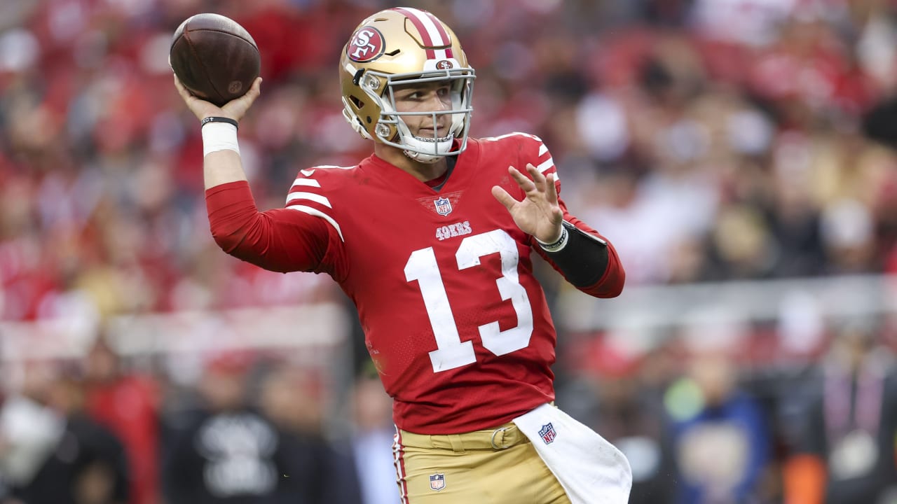 49ers' Brock Purdy flirts with passing perfection to beat Cardinals