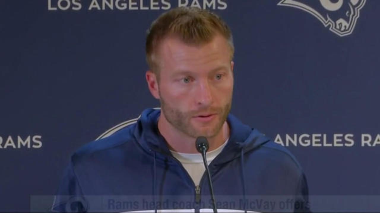 Los Angeles Rams head coach Sean McVay sends condolences to Thousand