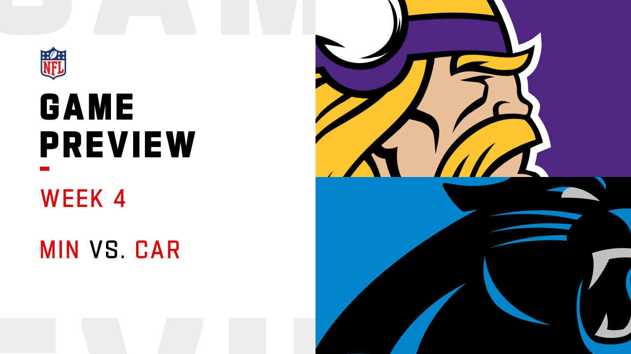 Week 4 Game Preview: Panthers vs. Vikings