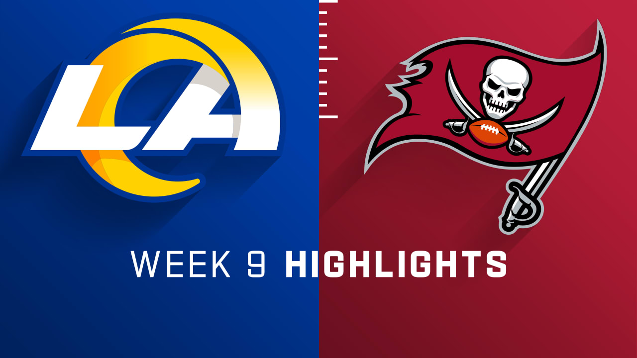 Los Angeles Rams vs. Tampa Bay Buccaneers highlights Week 9