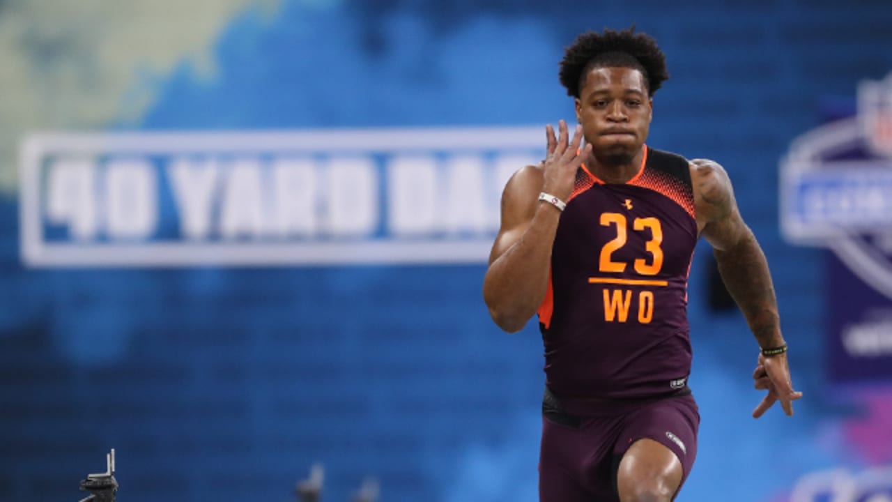 Arizona State Wr N Keal Harry Runs An Official 4 53 40 Yard Dash At 2019 Combine