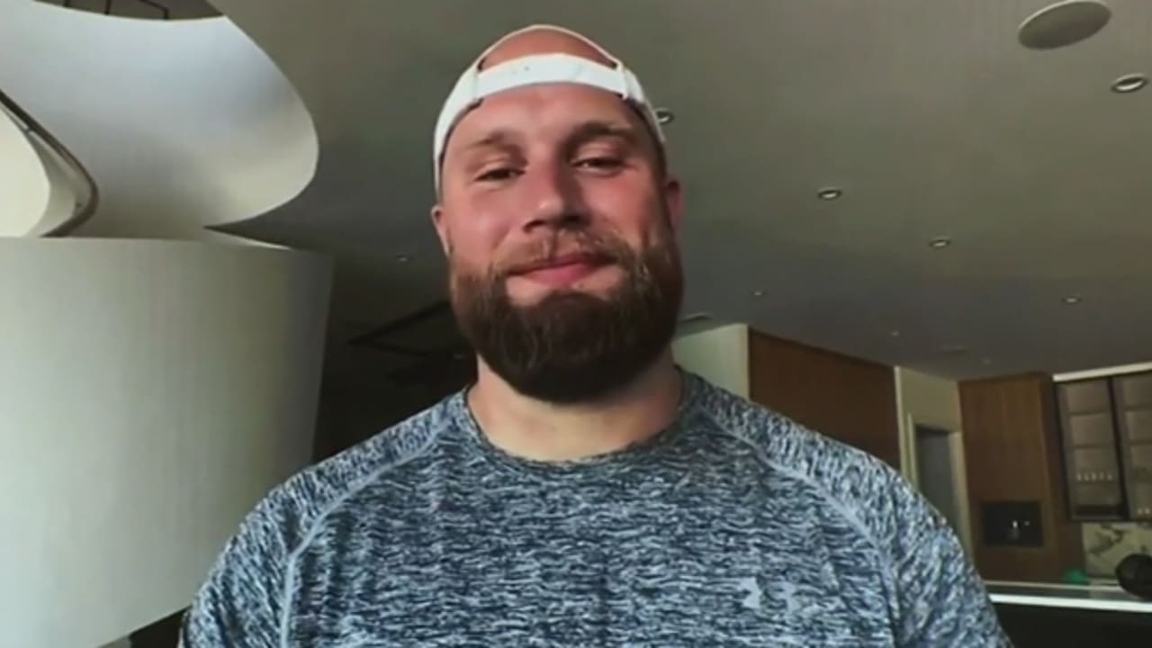 Philadelphia Eagles offensive tackle Lane Johnson relives 'Philly Special,' anticipates newlook