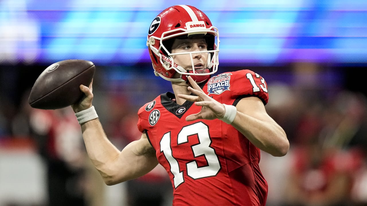 Rams select Georgia QB Stetson Bennett at pick No. 128 in 2023 NFL