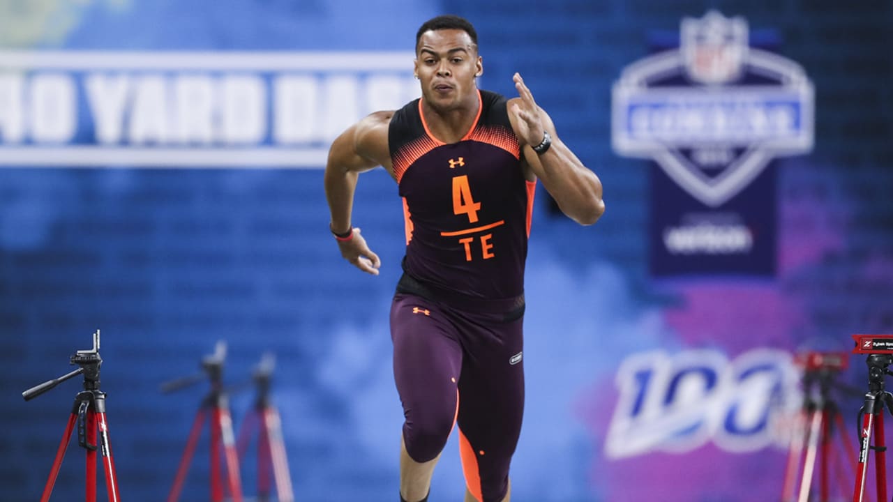 Noah Fant blazes 4.50second 40yard dash at NFL Combine
