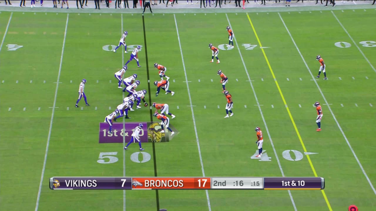 Minnesota Vikings wide receiver Trishton Jackson's 20yard fingertip