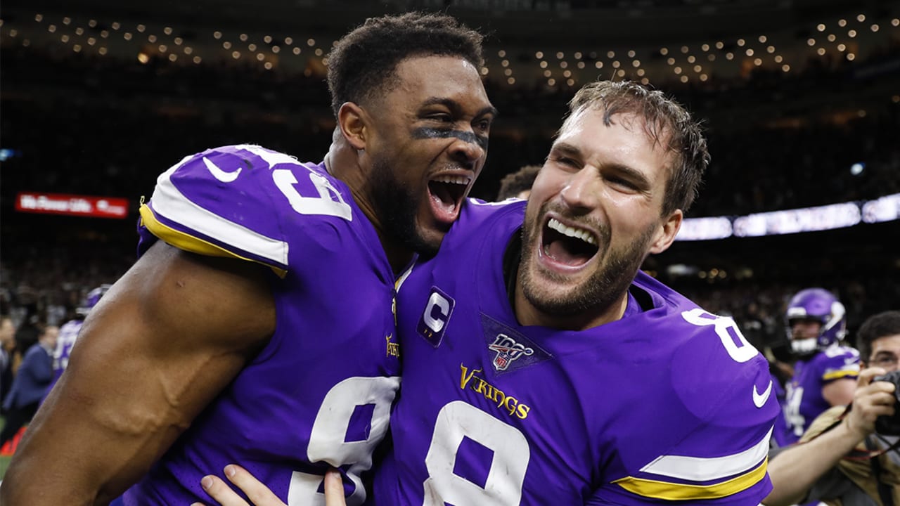 Cousins, Vikings upend Saints 26-20 in OT in NFC playoffs