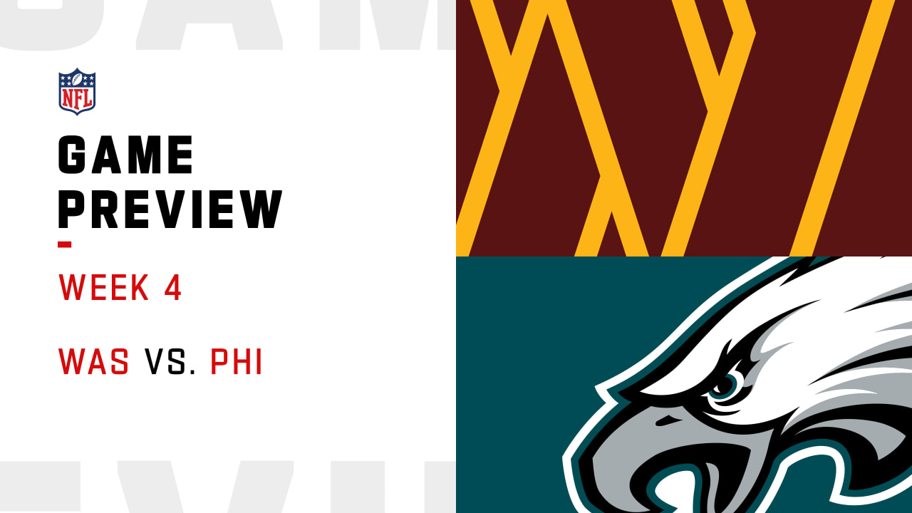 Washington Commanders vs. Philadelphia Eagles preview Week 4