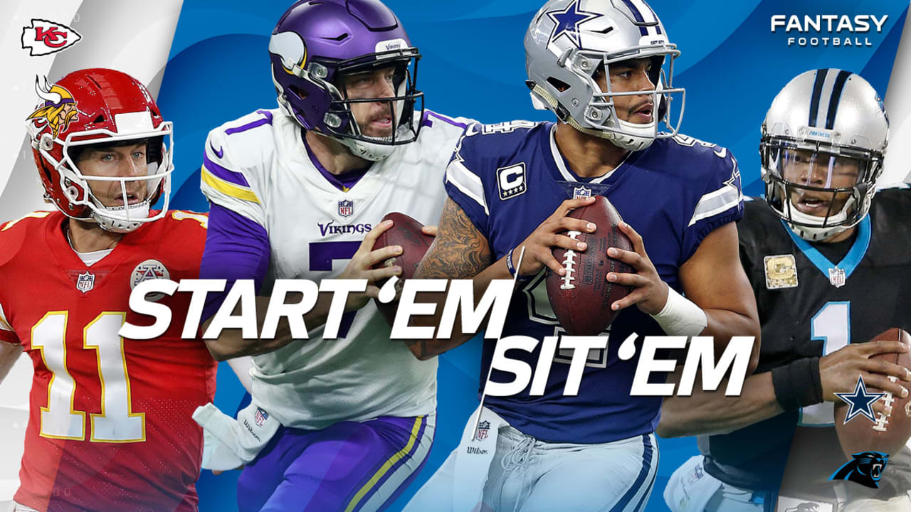 Start 'Em, Sit 'Em Week 14 Quarterbacks