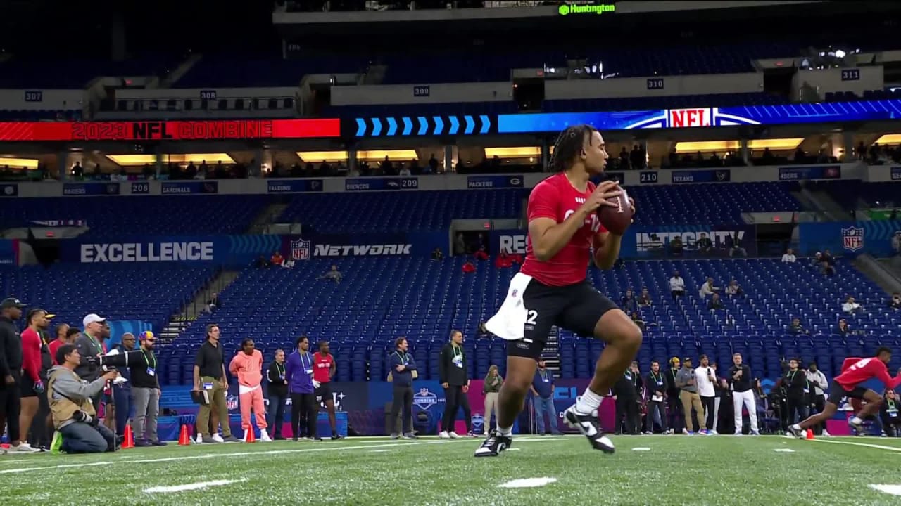 WATCH: C.J. Stroud complete NFL combine workout video