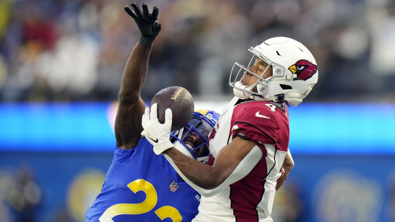 Arizona Cardinals wide receiver Rondale Moore shows 4.3 speed on quick  29-yard catch and run