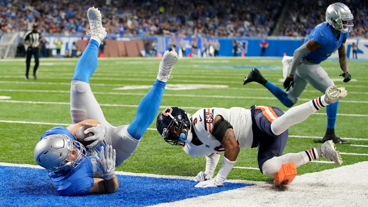 Hat-trick TD! Detroit Lions running back David Montgomery's third score of  night comes in fourth quarter