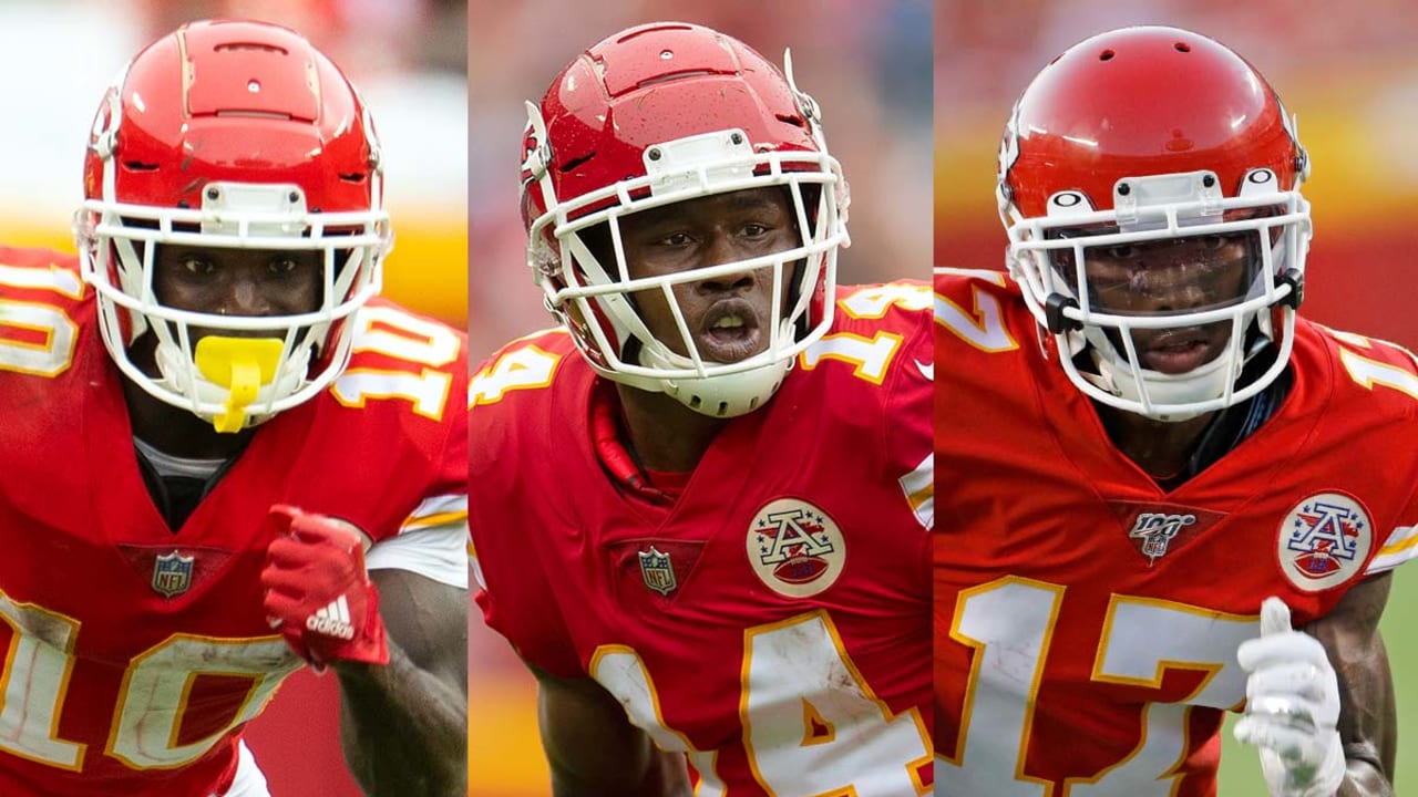 Chiefs' Tyreek Hill, Mecole Hardman settle who's fastest in