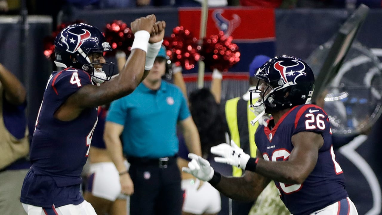 RB Miller, Texans run over Titans 34-17 on Monday Night Football