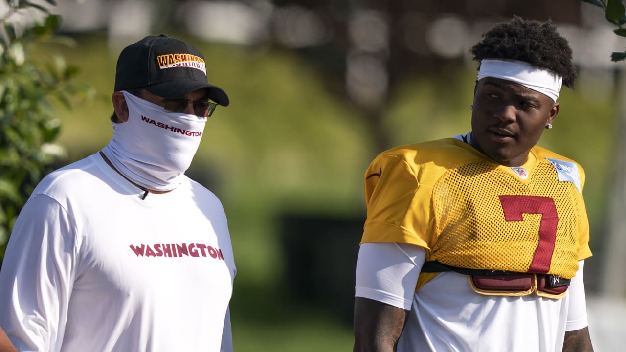 Ron Rivera,Chase Young,Dwayne Haskins Jr.
