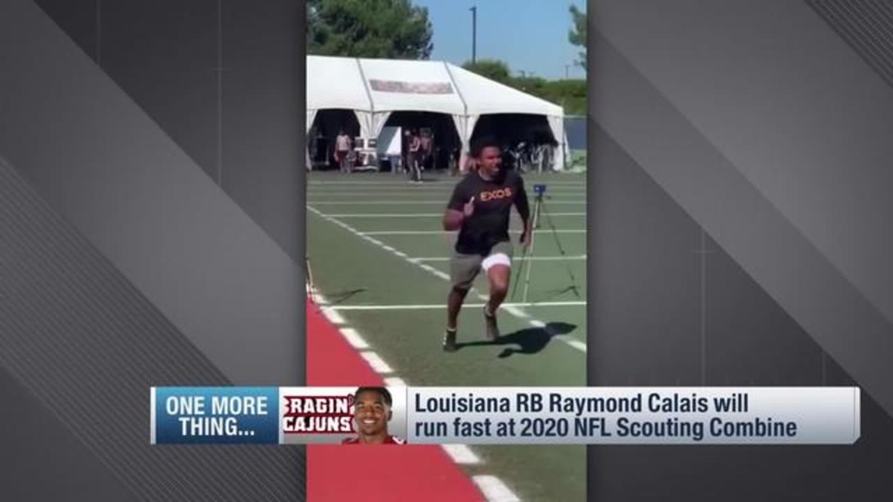 The RB who could challenge for the fastest 40yard dash of 2020