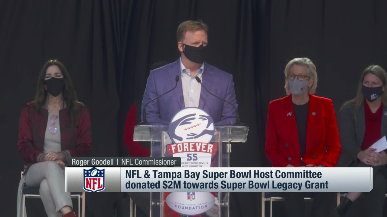 NFL, Tampa Bay Super Bowl Host Committee donate 2 million towards