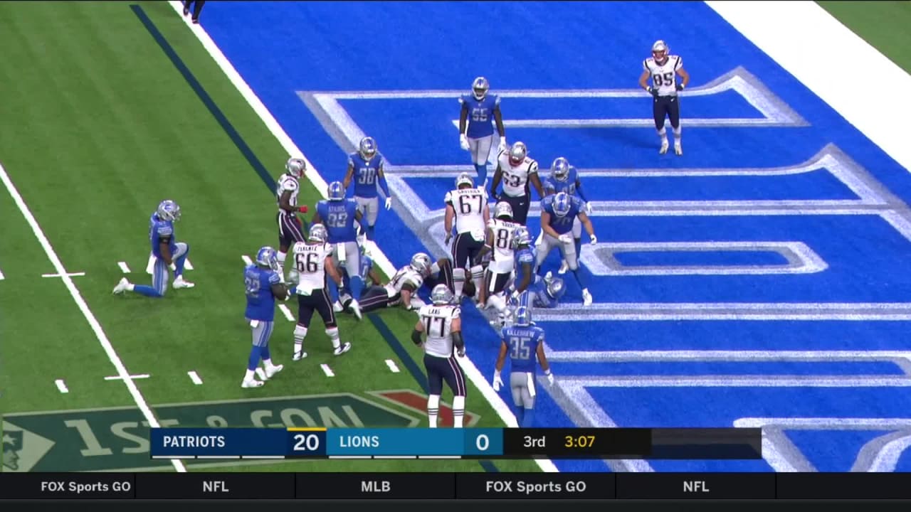 A 4th Quarter Avalanche! (Patriots vs. Lions, 2010) 