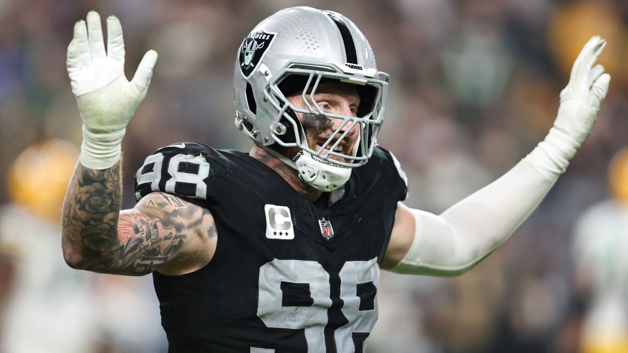 Raiders' Maxx Crosby on game-breaking night vs. Packers: 'This is what I  was born to do'