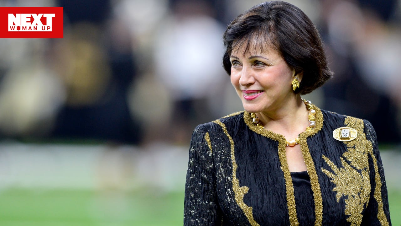 Next Woman Up Gayle Benson, Owner and Chairman of the New Orleans Saints