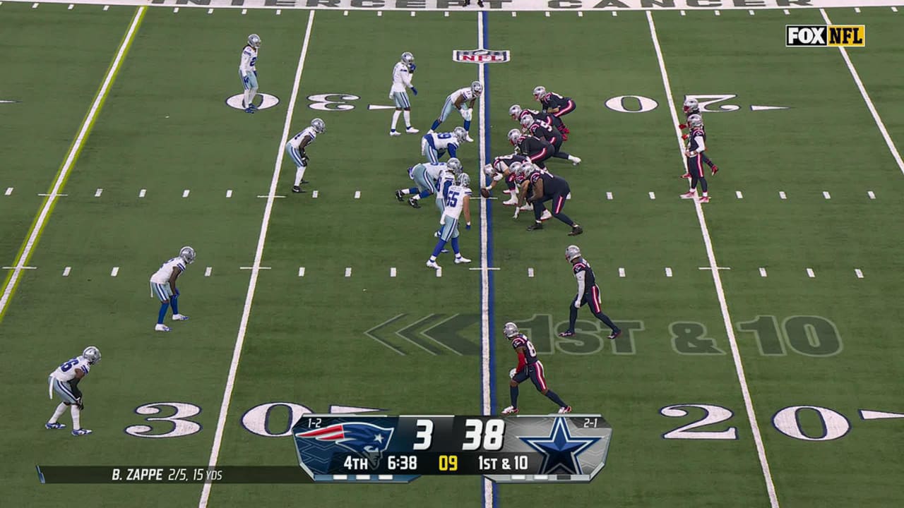 Patriots 3-38 Cowboys, summary: score, stats, highlights