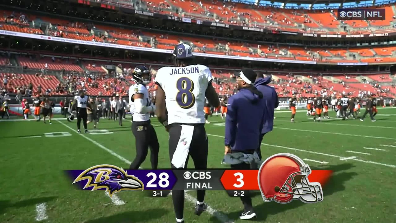 Cleveland Browns vs. Baltimore Ravens: Watch NFL football live for