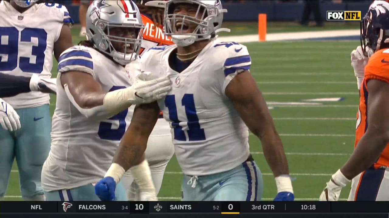 Dallas Cowboys linebacker Micah Parsons is heatseeking missile on sack