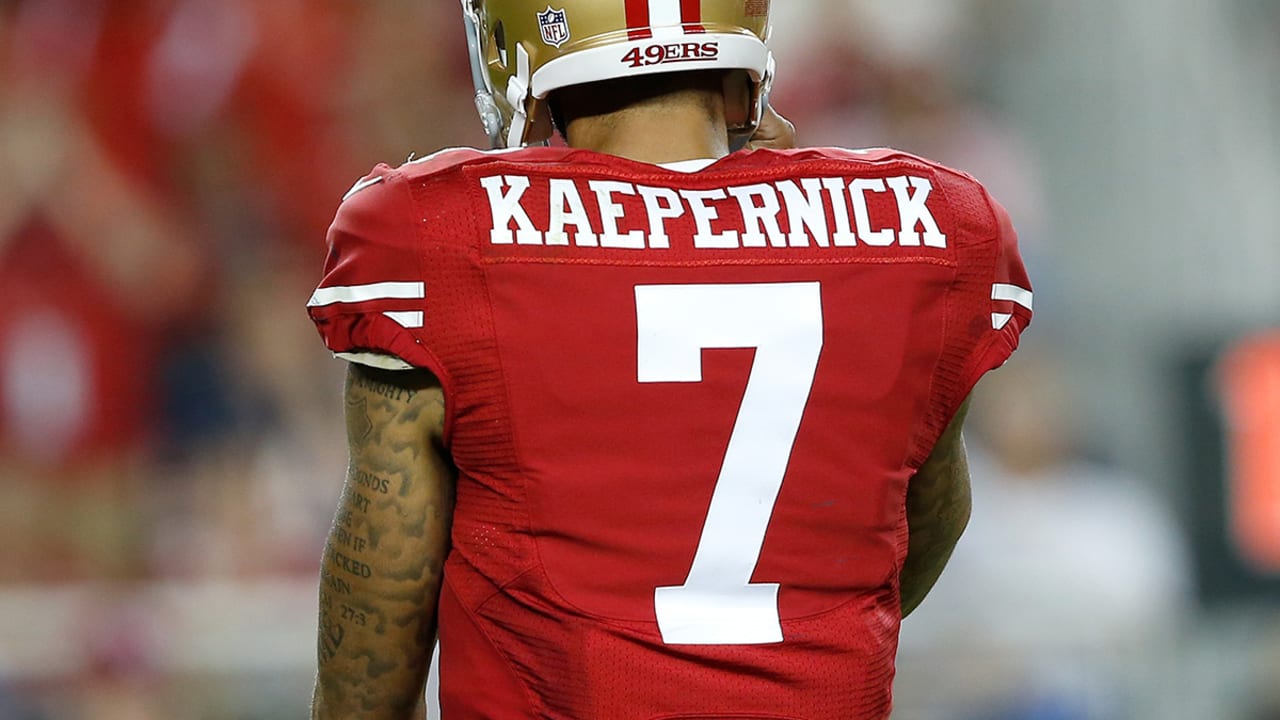 kaepernick jersey clearance