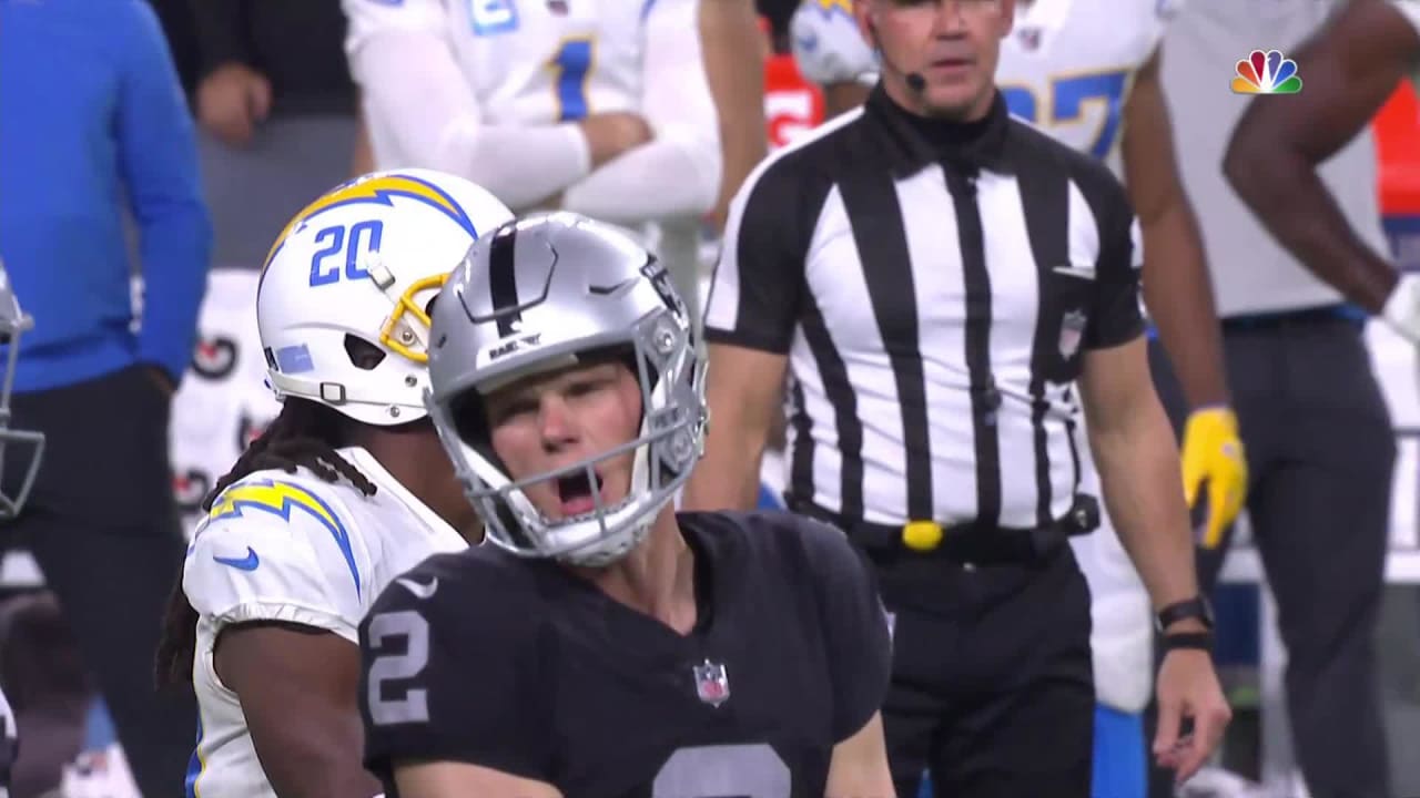 JUST WIN BABY! Las Vegas Raiders headed to the playoffs after nasty win  over Chargers