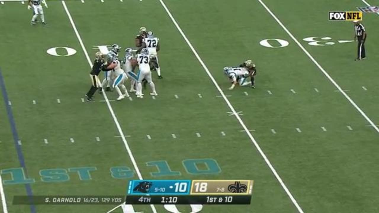 Chauncey Gardner-Johnson sacks Mac - New Orleans Saints