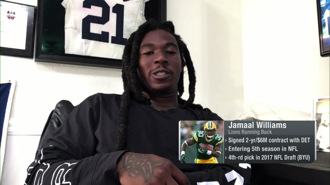 Jamaal Williams embraces 'new beginning' in Detroit alongside D'Andre Swift