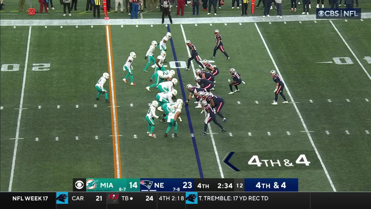 NFL Highlights: Dolphins 24, Patriots 17