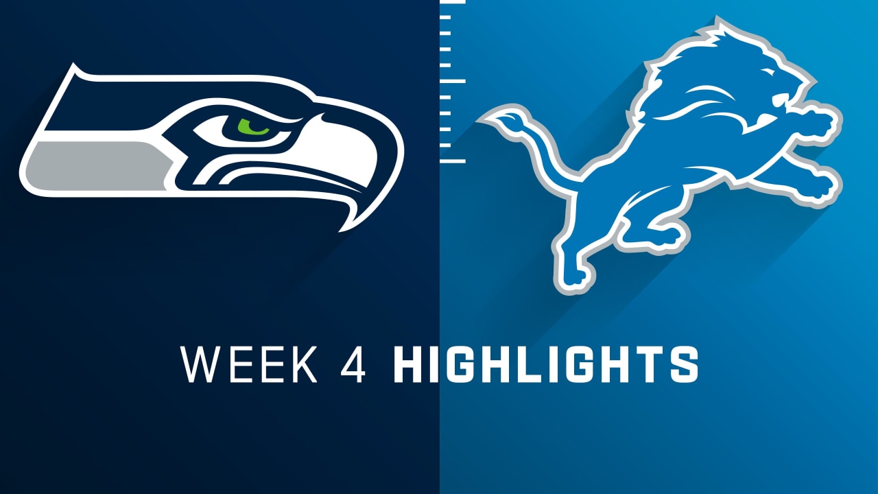 Lions vs. Seahawks  NFL Wild Card Game Highlights 