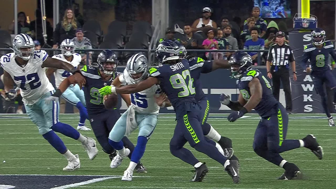 Seattle Seahawks defense ICES the Dallas Cowboys' drive with final sack of  the night