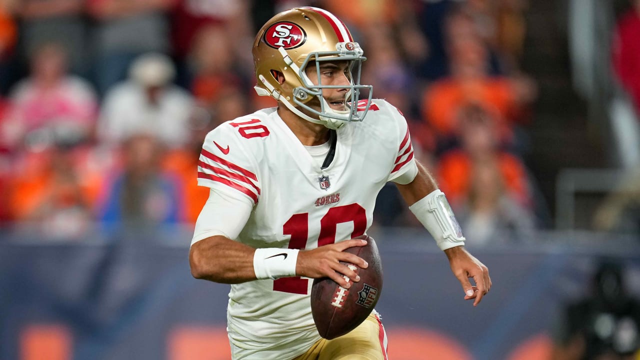 49ers' Jimmy Garoppolo: 'Feel Terrible' for Trey Lance After His  Season-Ending Injury, News, Scores, Highlights, Stats, and Rumors