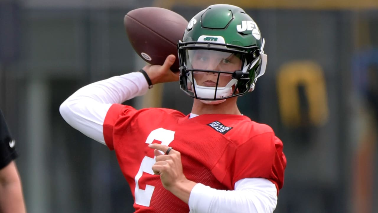 Jets rookie QB Zach Wilson: Starting job has 'got to be earned