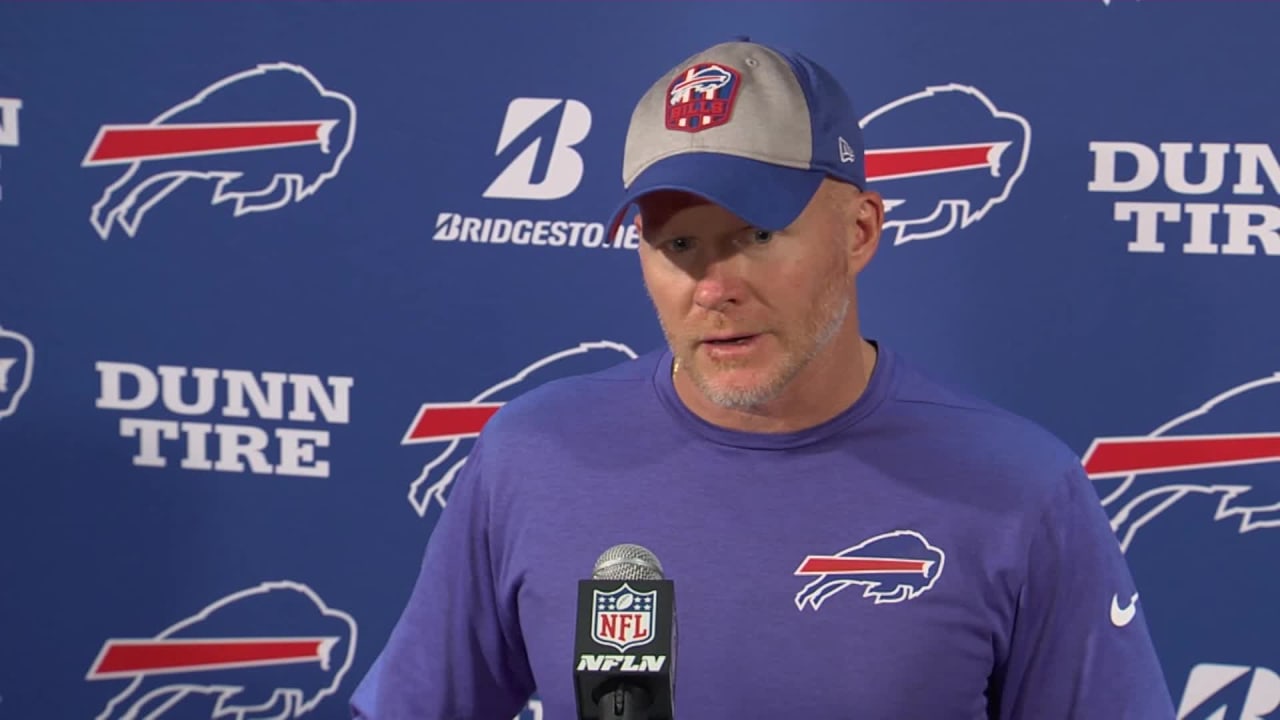 WATCH LIVE: Bills postgame news conference