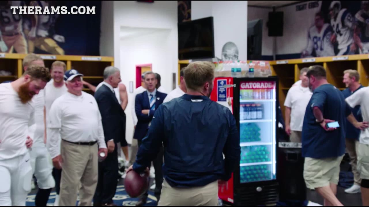 Sean McVay Postgame Locker Room Speech After Win Over Cardinals