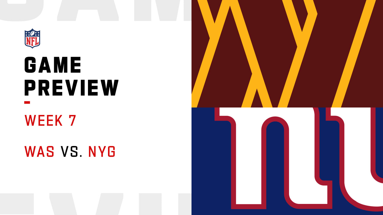Washington Commanders vs. New York Giants preview Week 7