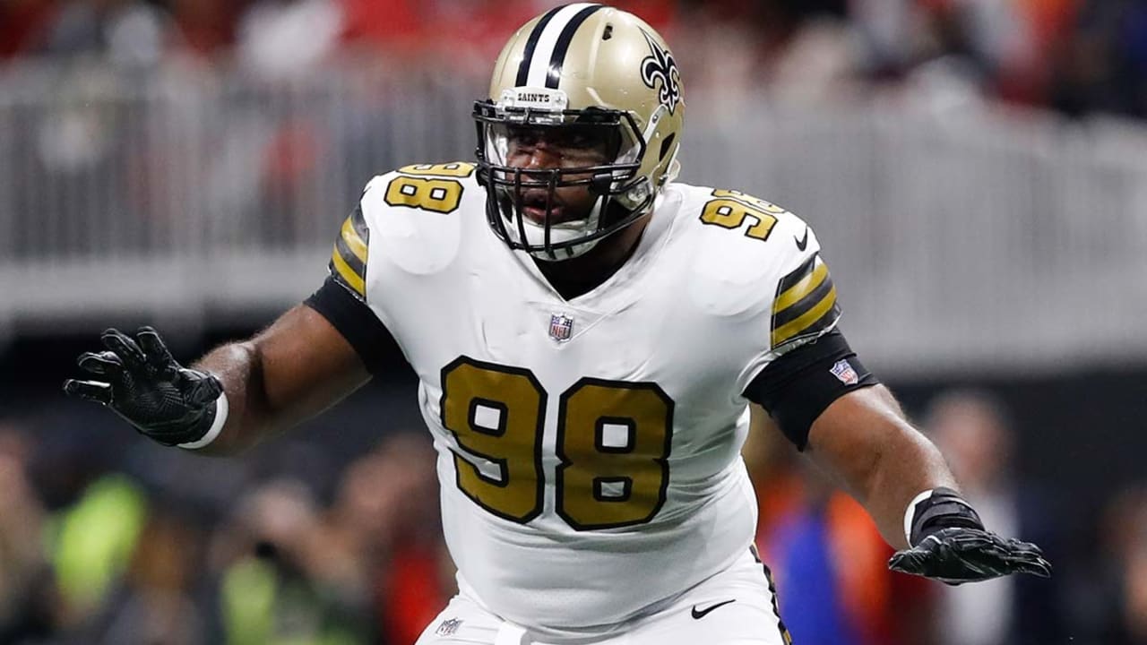 Houston Texans defensive tackle Sheldon Rankins (98) is introduced