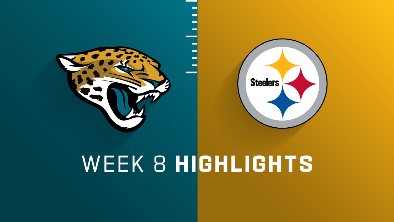 Jacksonville Jaguars vs. Pittsburgh Steelers highlights Week 8