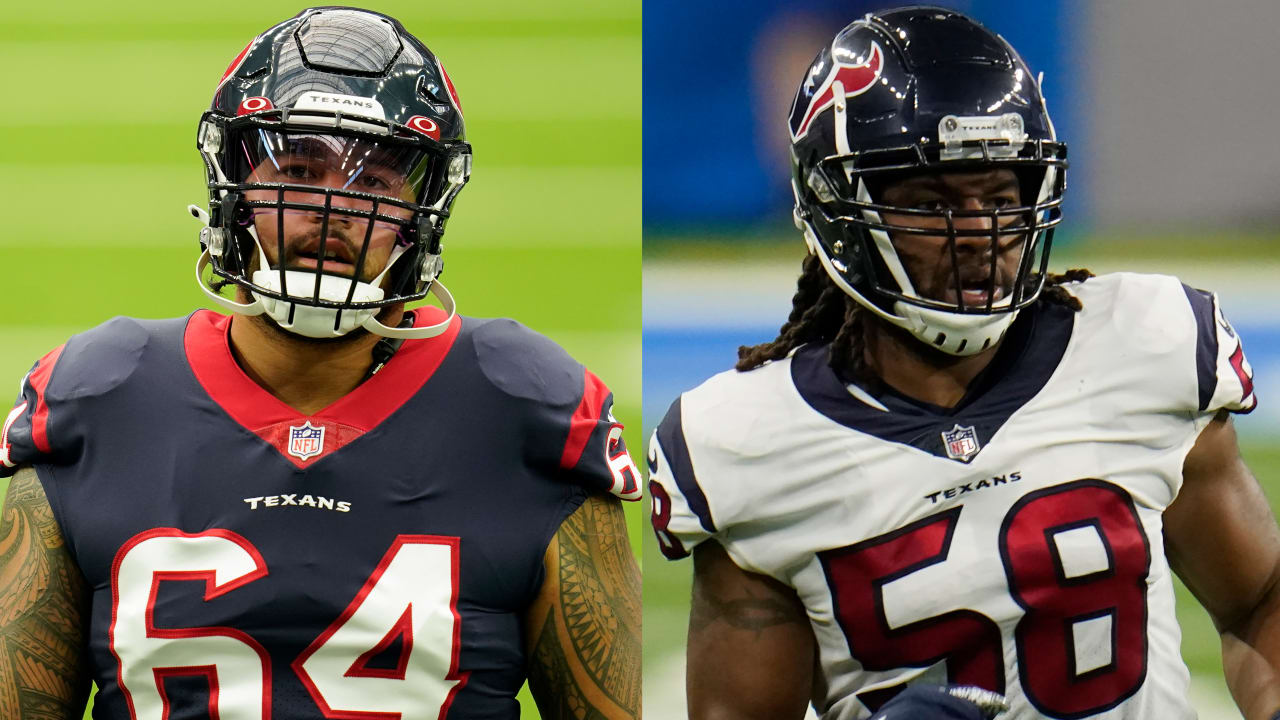 Roundup Texans create cap space by releasing OL Senio Kelemete, LB