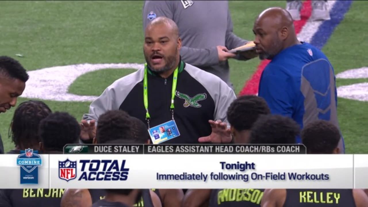 NFL scouting combine: 'Duce Staley drill' was added to the running backs'  workouts. What is it?