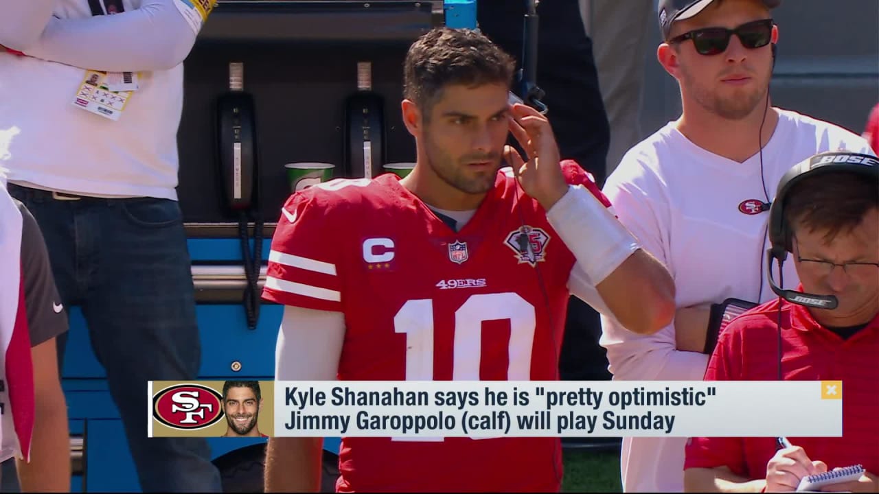 49ers optimistic QB Jimmy Garoppolo will play this week