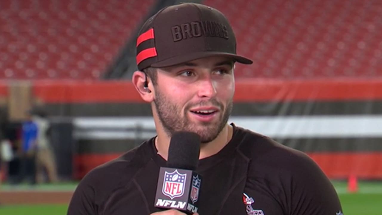 Baker Mayfield on sparking win off bench It's 'how my whole life has gone'