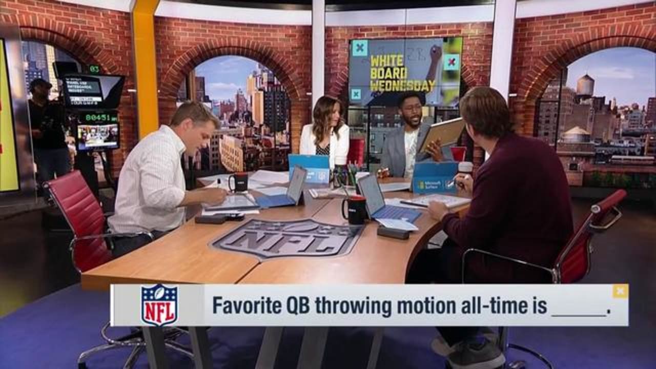 Nate Burleson Randall Cunningham had best throwing motion in NFL history