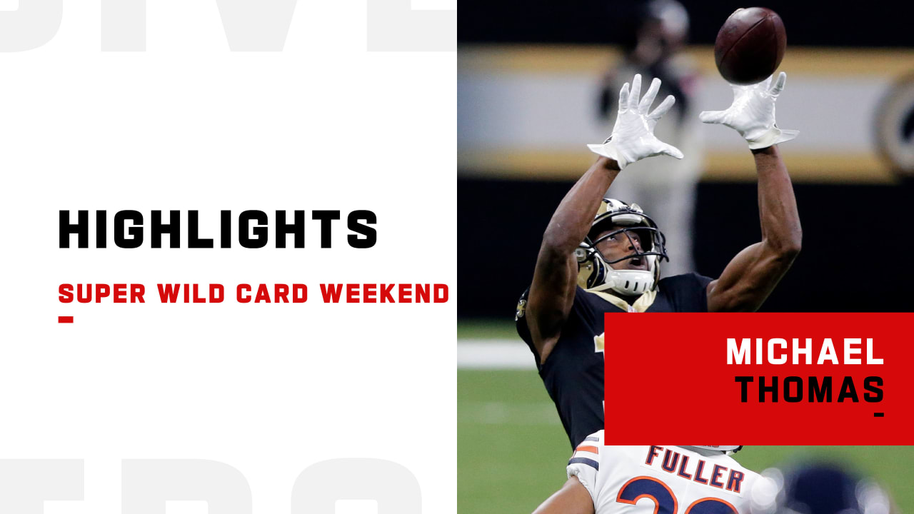 Bears vs. Saints Super Wild Card Weekend Highlights